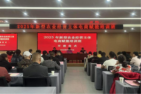 金秋丰收季 电商赋新能 市农业信息中心举办农产品电商专题培训班 助力乡村振兴